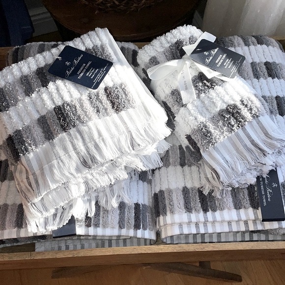 Brooks Brothers Other - BROOKS BROTHERS Bath Towel Set! NWT ✨ gorgeous quality premium Turkish towels!